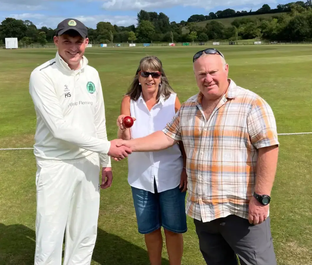 Local cricket presentation