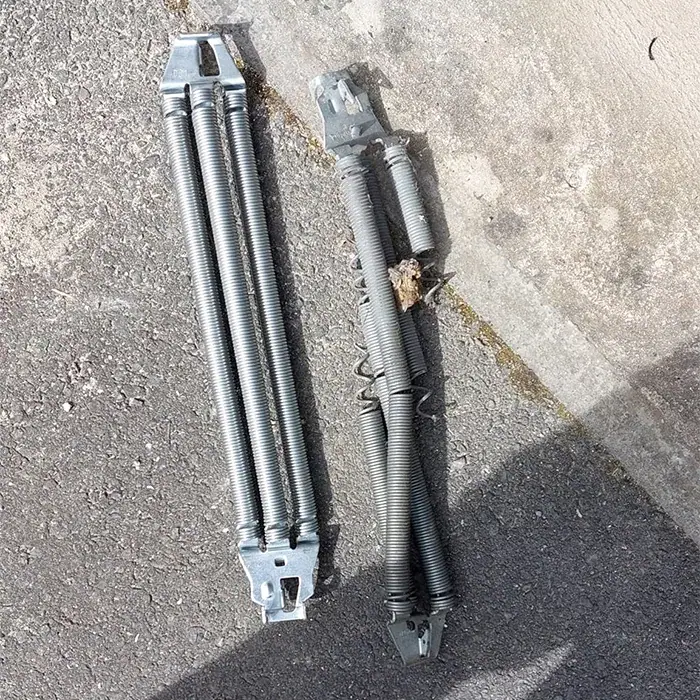 Springs and lifting gear